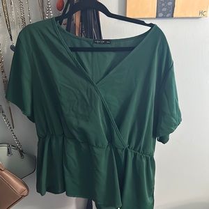 Emerald Green blouse
